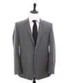 VERSACE COLLECTION - Medium Gray Wool SLIM 2-Button Blazer  - 46R