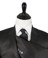 VERSACE COLLECTION - RARE Sharkskin Event Suit in Black & Silver - 36R