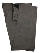 VERSACE COLLECTION - Gray Brown Prince of Wales Check with Pink Detail - 48R