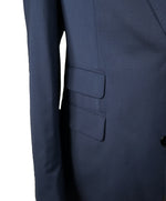 VIA NAPOLEONE 1980 - Cobalt Blue Three Piece Suit ZIGNONE Wool - 40R