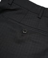 ZANELLA - Gray Tonal Plaid Check “TODD” Flat Front Dress Pants - 34W