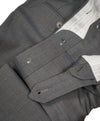 ZANELLA - “Parker” Wool Subtle Plaid Flat Front Dress Pants - 33W