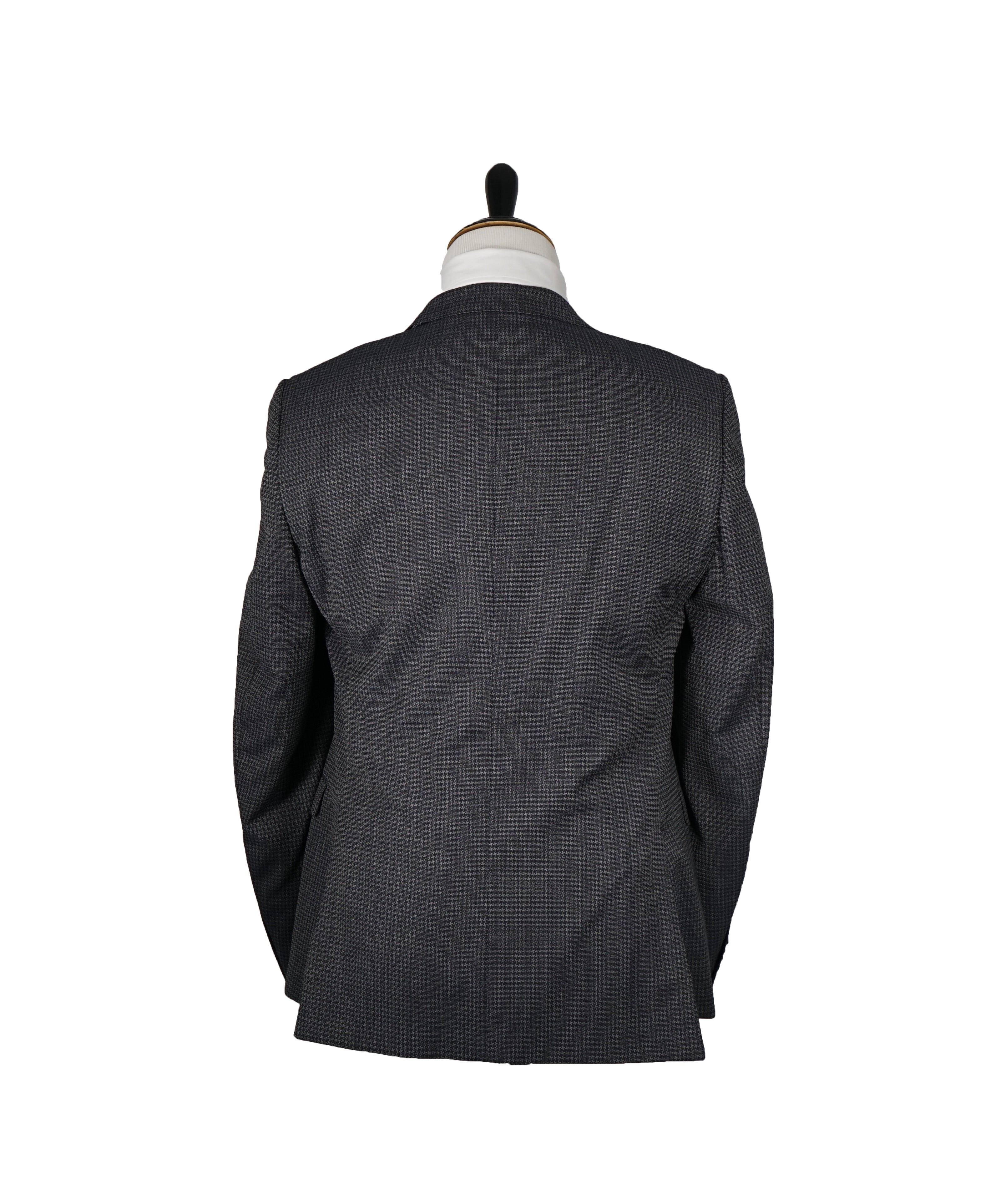 Z ZEGNA - Houndstooth Gray Blazer - 42R
