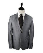Z ZEGNA - Sharkskin Plaid Wool/Cotton Partially Lined Suit - 38R