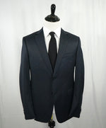 Z ZEGNA - Gray Plaid Check Textured Fabric Drop 8 Wool Suit - 42R