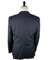 Z ZEGNA - Blue Bold Prince of Wales Check Drop 8 Slim Wool Suit - 44R