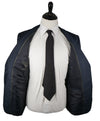 Z ZEGNA - Blue Bold Prince of Wales Check Drop 8 Slim Wool Suit - 42R