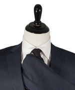 Z ZEGNA - Blue Bold Prince of Wales Check Drop 8 Slim Wool Suit - 42R