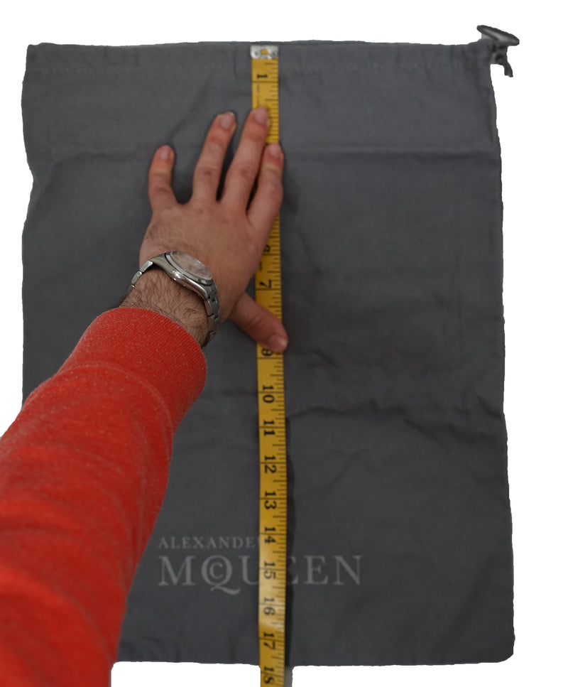 ALEXANDER MCQUEEN- Brand New Logo Monogram Bag-Dust/Storage Bag! Draw String !