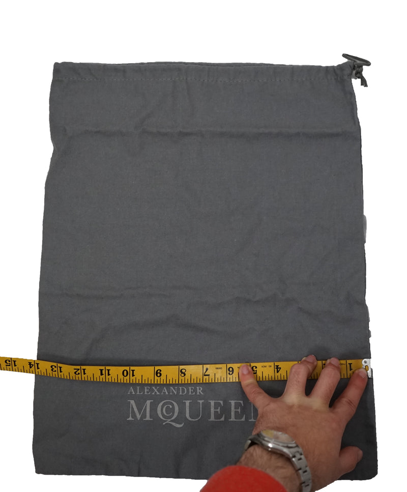 ALEXANDER MCQUEEN- Brand New Logo Monogram Bag-Dust/Storage Bag! Draw String !