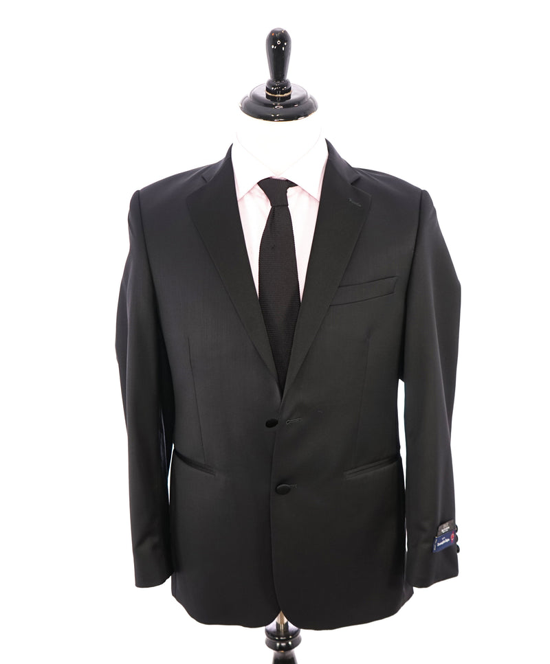 SAKS FIFTH AVENUE - By ERMENEGILDO ZEGNA "SILK" Black Tuxedo Suit - 38R